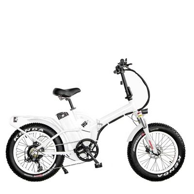 Batteria al litio da 48V 21h CE certificata 1000W 50KM/H Grande pneumatico di neve grassa Bici elettrica pieghevole Full Suspension