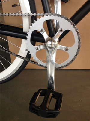 Bicicletta ordinaria a pedale 700c Bicicletta a velocità fissa a doppio freno V