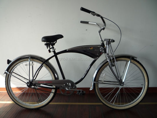 26&quot; sospensione a molla forchetta Beach Cruiser Bike Vintage City Bike con CE ISO9001 CPSC