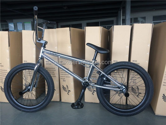 Materiale di forcella in acciaio e ruota da 20 pollici BMX Bicicleta con telaio in acciaio cromato