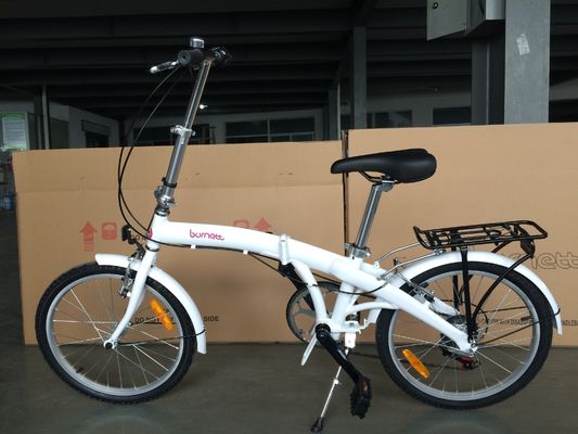 20 pollici Unisex Hybrid Folding Bike con 7 marce e Aluminum V Brake Alloy Hub Quando