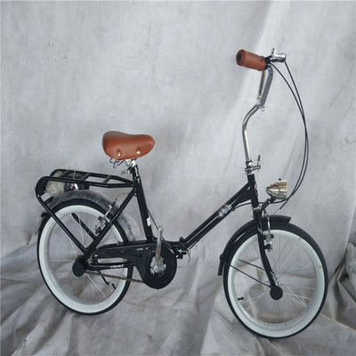 Pedal ordinario 2024 Adulto 7 marcia 20 pollici bicicletta pieghevole Bicicletta con manica in acciaio da OEM