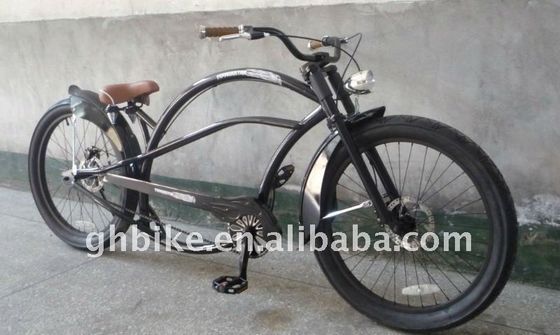 24&quot; uomo e donna di moda elicottero Beach Cruiser Polkupyora con cerchiera in alluminio