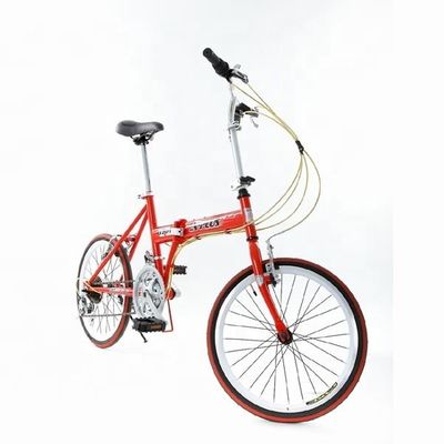Bicicletta pieghevole a doppio V freno 20&quot; Hi-Ten Steel Frame Cinese con Shimano 7 velocità