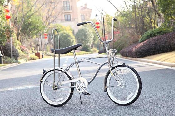 Certificato CE 20&quot; Sliver CP Steel Frame Coaster Brake Beach Cruiser Lowrider Bicicleta