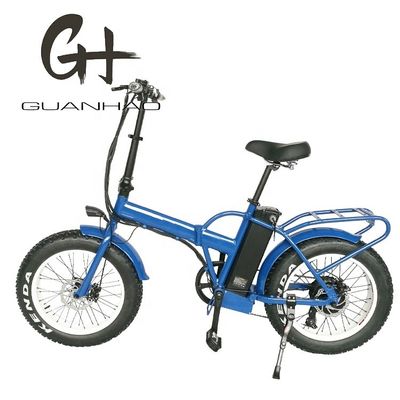 20&quot; Electric Folding Bike con Motore Rear Hub 48V 500W Motore 14AH Batteria al litio e 40KM/H velocità massima