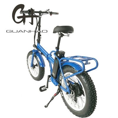 20&quot; Electric Folding Bike con Motore Rear Hub 48V 500W Motore 14AH Batteria al litio e 40KM/H velocità massima