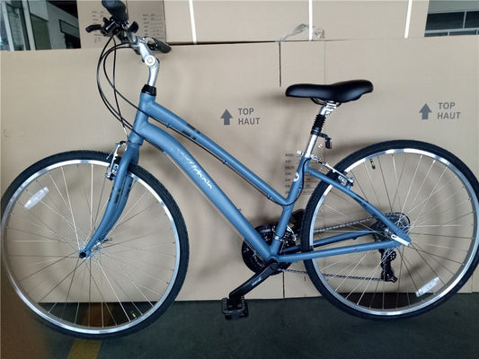 Personalizza Cornice in alluminio 21S bici urbana femminile fitness biciclette biciclette ibride per adulti