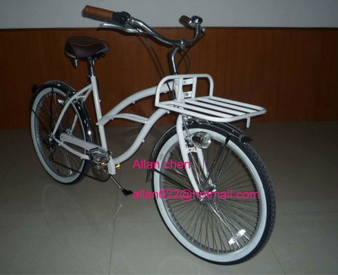 Popular Girls Beach Cruiser Bike con telaio in acciaio e Shimano Nexus 3 Speed Gear