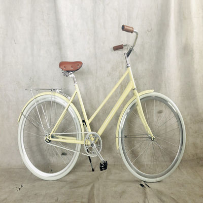 Single Speed Bici Classic City Cruiser Bike Donne Step Through Lady Bikes 1,8 metri di lunghezza
