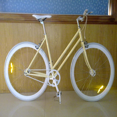 Single Speed Bici Classic City Cruiser Bike Donne Step Through Lady Bikes 1,8 metri di lunghezza