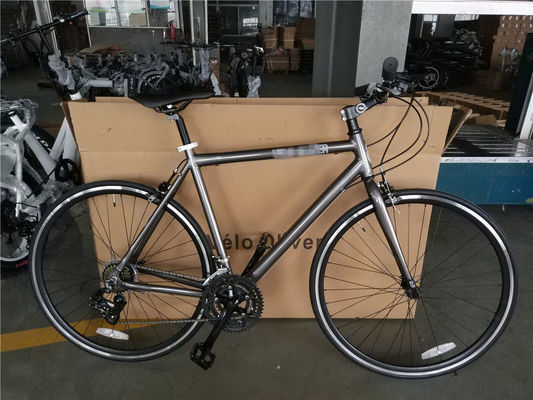 Bicicletta da strada per adulti per uomini con freno V anteriore e posteriore