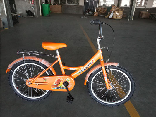 Biciclette per bambini da 16 pollici con ruote di allenamento doppio V freno forchetta in acciaio