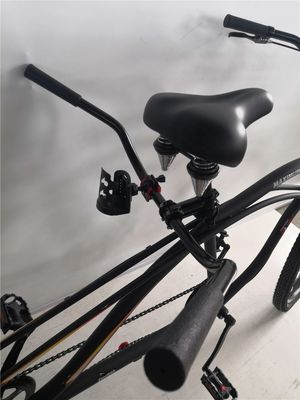 Cornice in acciaio certificata CE 26 &quot;Shimano 7 velocità Beach Cruiser Tandem Bike per Due Cavalieri