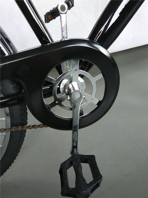 1.7m lunghezza nero colore single velocità passo attraverso moto ibrida 17kg peso lordo