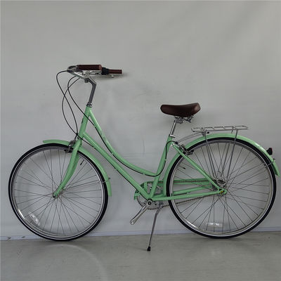 USA Canada Mercato 3 velocità Verde Color Step Through City Cruiser Bike per donne Signore