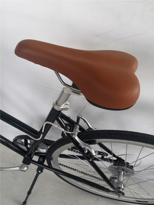 Ruota anteriore e posteriore V freno 7 velocità 26 pollici bicicletta su misura donne adulte city cruiser bicicletta con telaio rigido