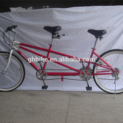 Materiale della cerchiera in lega di alluminio 26 &quot;Bicycle Tandem Low Rider per 2 o 3 persone Manica in lega