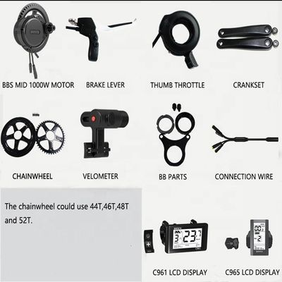 BAFANG G320 Medio M615 750W/1000W senza spazzole 8fun BBSHD-48V Electric Bike Motor Kit