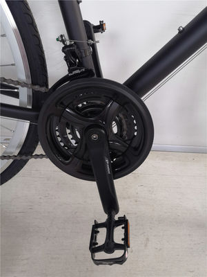 Promax Crank 1.8m Aluminium Frame 21S Comfort Fitness Hybrid Bike per adulti