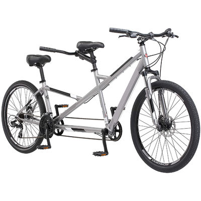 Bicicletta a doppia persona Tandem 26&quot; 21s Ingranaggi 1 Velocità 120kg Capacità di carico Popolare scelta
