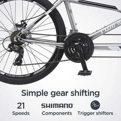Bicicletta a doppia persona Tandem 26&quot; 21s Ingranaggi 1 Velocità 120kg Capacità di carico Popolare scelta