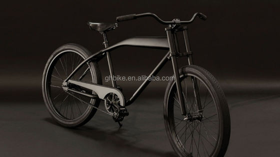 26&quot;x3.0 Pneumatici Single Speed Man Beach Cruiser Bicicletta con manubrio in stile Chopper