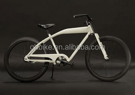 26&quot;x3.0 Pneumatici Single Speed Man Beach Cruiser Bicicletta con manubrio in stile Chopper