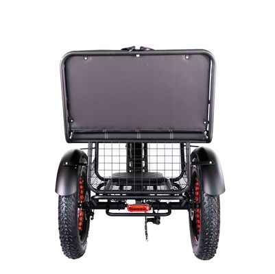Triciclo elettrico leggero a telaio in alluminio 48V 750W 21AH 50KM/H per passeggeri adulti