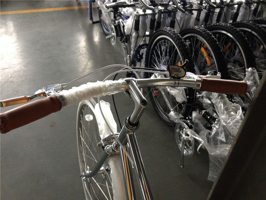 Personalizza Vintage Lady Bicicletta Retro Donna Bicicletta Biciclette Chrome con 3 marce
