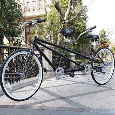 Double V Brake 26&quot; 18 velocità Hi-Carton Steel Frame CE In vendita sconto tandem due posti due persone bicicletta