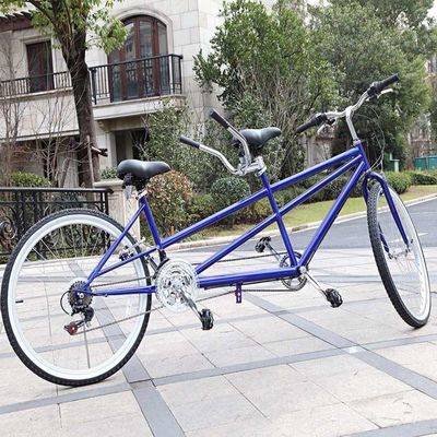 Double V Brake 26&quot; 18 velocità Hi-Carton Steel Frame CE In vendita sconto tandem due posti due persone bicicletta