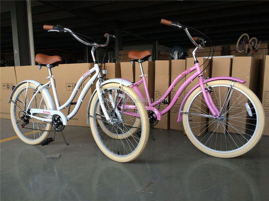 Cornice in acciaio da 26 pollici Single Speed Men Beach Crusier Bike in qualunque colore CE approvato