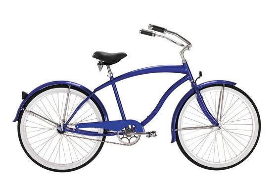 Cornice in acciaio da 26 pollici Single Speed Men Beach Crusier Bike in qualunque colore CE approvato