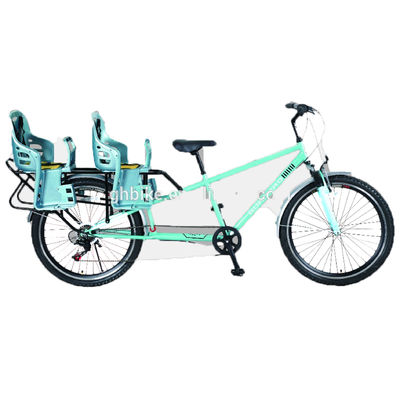 21 velocità ingranaggi Tandem bicicletta per due corridori Design pieghevole NO ruote di addestramento