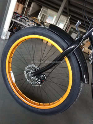 26 pollici 3.0 pneumatici gomma grassa uomini beach cruiser moto con Shimano 7 marcia e freno a disco