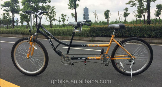 26 pollici Tandem Bike Bicicletta Beach Cruiser Stile Bicicletta a due posti con peso lucido 25kg