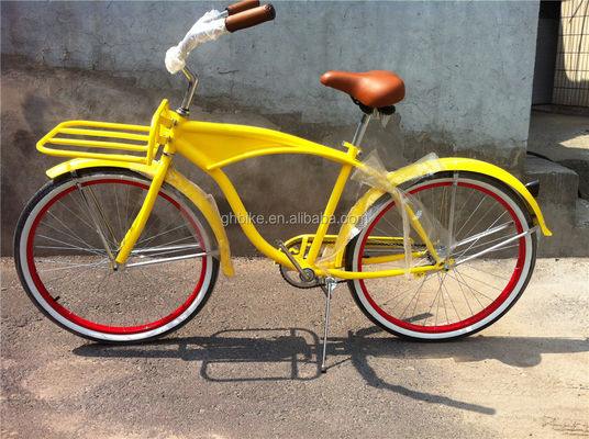 26&quot; Single Speed Steel Frame Foot Brake Beach Cruiser Bicicletta per uomini adulti Promozione