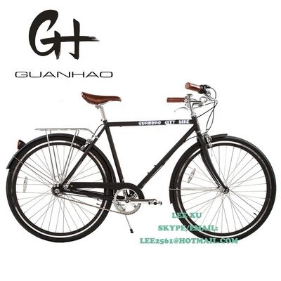 CE Hi-Ten Steel Frame Single Speed Street Olanda Tradizionale Uomo Adulto City Bike