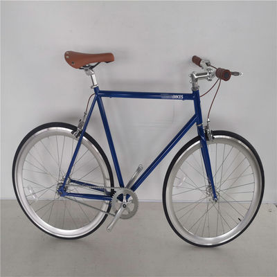 4130 Chromoly Single Speed Retro Mens Step Through City Cruiser Bike con dimensioni delle ruote 700C