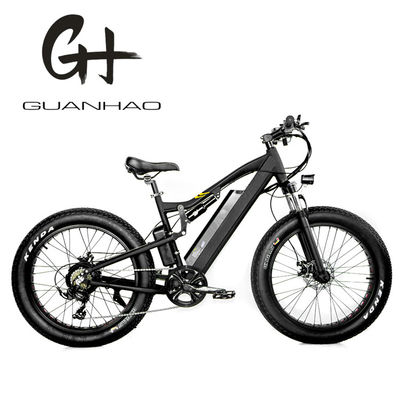26*2.2 Kenda pneumatico 48V 17AH Full Suspension Electric Mountain Bike 1000W BaFang Motore