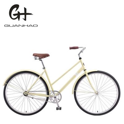 26&quot; Lady City Bike con Hi-Ten Steel Frame Coaster Brake Rear Rack e Opzioni OEM/ODM