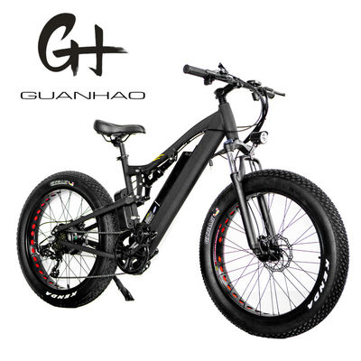 26*2.2 Kenda pneumatico 48V 17AH Full Suspension Electric Mountain Bike 1000W BaFang Motore