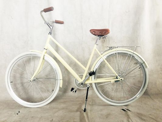 26&quot; Lady City Bike con Hi-Ten Steel Frame Coaster Brake Rear Rack e Opzioni OEM/ODM