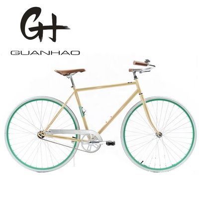 Cornice dura 1.8m Lunghezza CE Coaster Brake Single Speed City Bike ibrida per uomini adulti