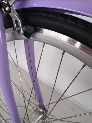 KMC Catena 26 pollici Europa OEM CE Shimano 7 velocità donna Lady City Bici 1.8m Lunghezza