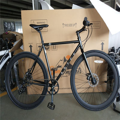 13kg 28&quot; Dimensione ruota Cornice bicicletta Chromoly 4130 City Cruiser Uomini Bicicletta 7 velocità Urban Cycle Ibrido 700c Bicicletta