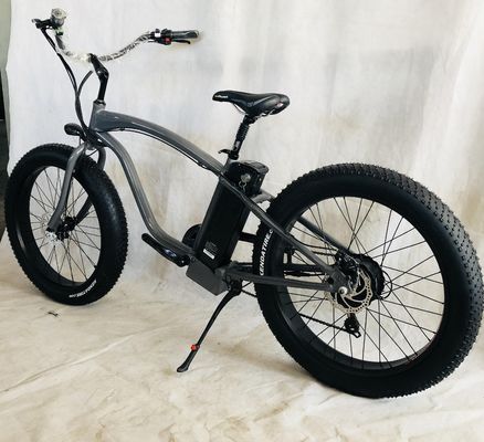26" 1000W 48V 14AH batteria al litio 55KM/h UL2849 gomma elettrica grassa bici da spiaggia per uomini adulti