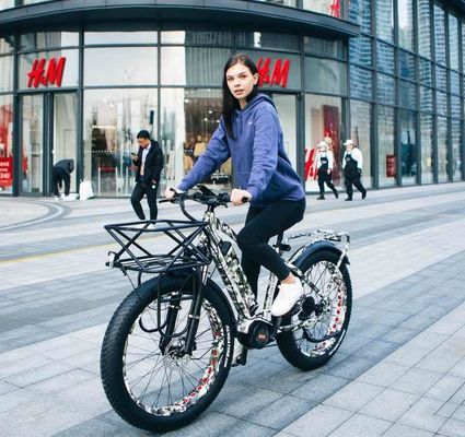 48V Fat Tire Electric Bike con Bafang 1000W Central Motor e Kenda 26*4.0 Ruote