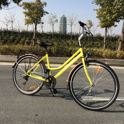 Strada 28 pollici Ofo 7 velocità retro signore donne ragazza CE stile olandese Bianca City Bike